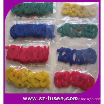 Favorites Compare Sticky Velcro Alphabet Letters for Promotion